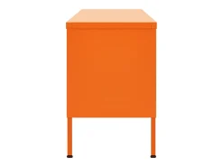 Móvel De Tv* Móvel de TV aço 105x35x50 cm laranja PT499081 Cor de laranja