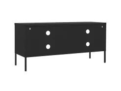 Móvel De Tv| Móvel de TV aço 105x35x50 cm PT823459 Preto