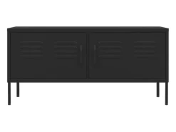 Móvel De Tv| Móvel de TV aço 105x35x50 cm PT823459 Preto