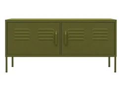 Móvel De Tv| Móvel de TV aço 105x35x50 cm -azeitona PT626855 Verde