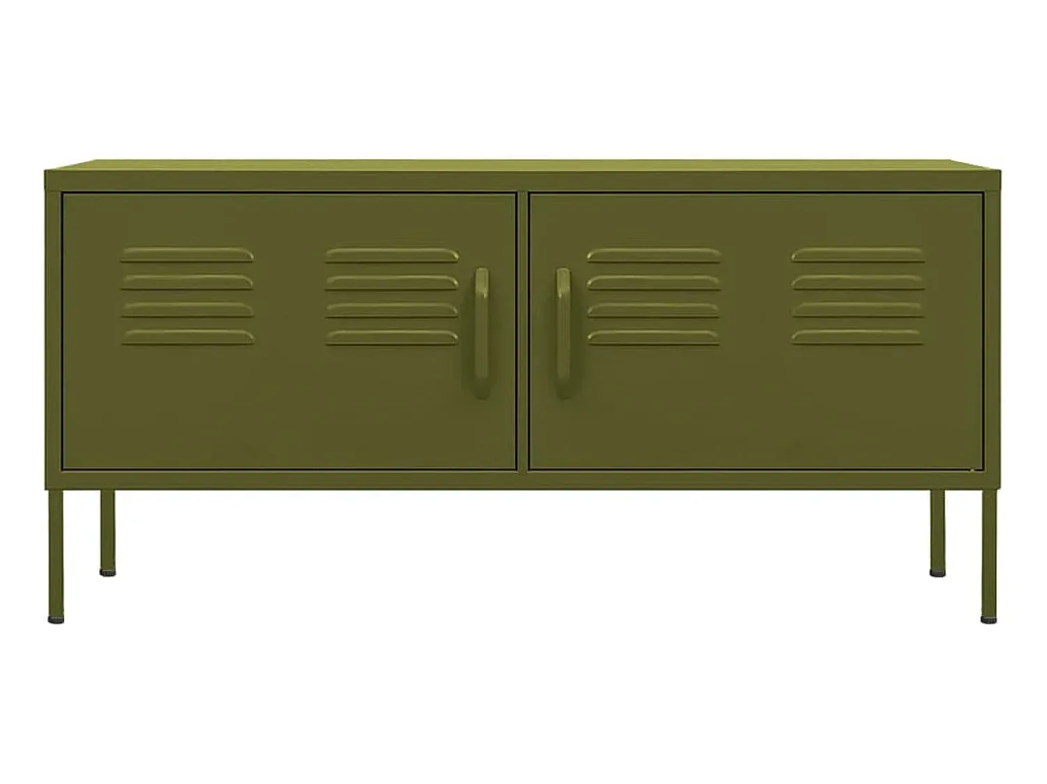 Móvel De Tv| Móvel de TV aço 105x35x50 cm -azeitona PT626855 Verde