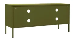 Móvel De Tv| Móvel de TV aço 105x35x50 cm -azeitona PT626855 Verde