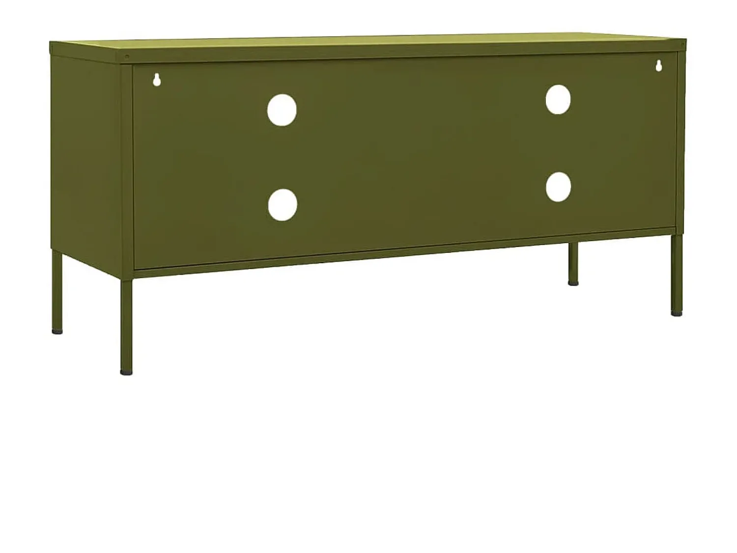 Móvel De Tv| Móvel de TV aço 105x35x50 cm -azeitona PT626855 Verde