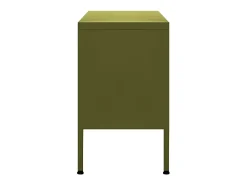 Móvel De Tv| Móvel de TV aço 105x35x50 cm -azeitona PT626855 Verde