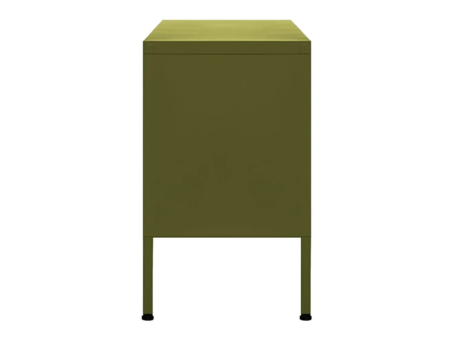 Móvel De Tv| Móvel de TV aço 105x35x50 cm -azeitona PT626855 Verde