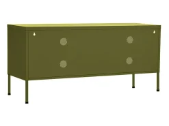 Discount Móvel de TV aço 105x35x50 cm -azeitona PT868515 Verde