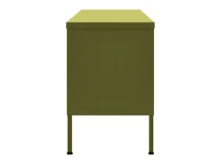 Discount Móvel de TV aço 105x35x50 cm -azeitona PT868515 Verde