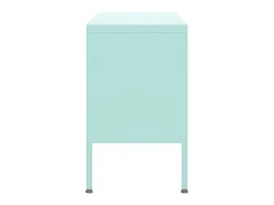 Móvel De Tv* Móvel de TV aço 105x35x50 cm -hortelã PT891347 Verde