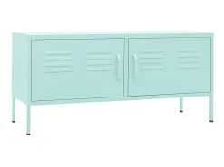 Móvel De Tv* Móvel de TV aço 105x35x50 cm -hortelã PT891347 Verde