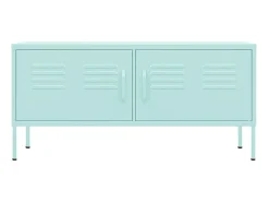 Móvel De Tv* Móvel de TV aço 105x35x50 cm -hortelã PT891347 Verde