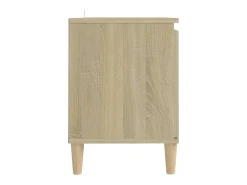 Sale vidaxl Móvel de TV c/ pernas de madeira 103,5x35x50 cm carvalho sonoma Natural claro