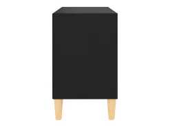 Móvel de TV c/ pernas de madeira maciça 69,5x30x50 cm PT163588^ Móvel De Tv
