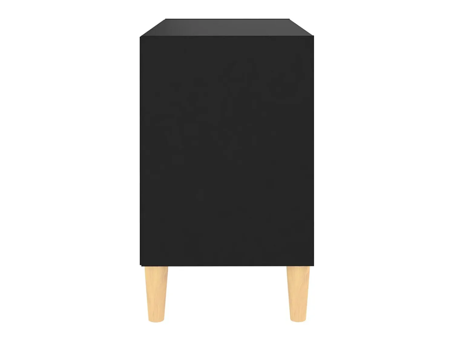 Móvel de TV c/ pernas de madeira maciça 69,5x30x50 cm PT163588^ Móvel De Tv