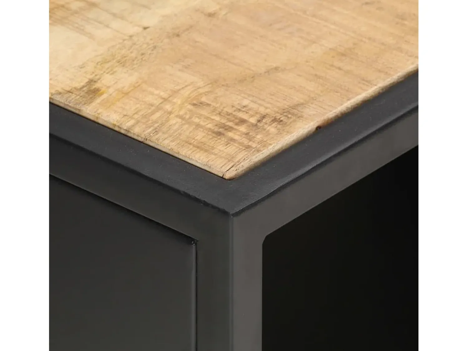 Discount Móvel de TV c/ porta esculpida 90x30x40 cm mangueira áspera PT486961 Castanho
