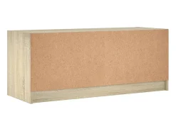 Móvel De Tv|vidaxl Móvel de TV c/ portas de vidro 102x37x42 cm carvalho sonoma Castanho