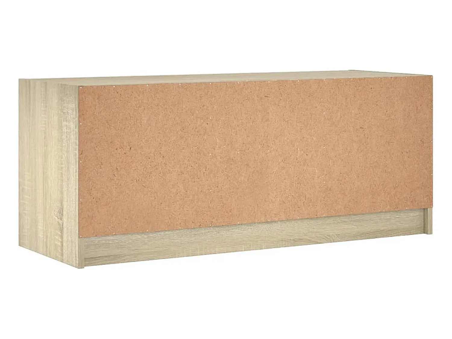 Móvel De Tv|vidaxl Móvel de TV c/ portas de vidro 102x37x42 cm carvalho sonoma Castanho