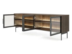 Discount Móvel de TV, carvalho Dunin, 181,3 x 61,6 x 39,3 cm Castanho