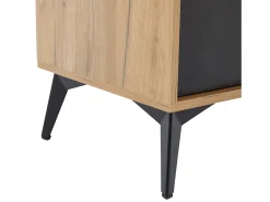 Hauss Spole Móvel de TV com 3 portas e arrumação aberta, 180x40x50 cm^ Móvel De Tv