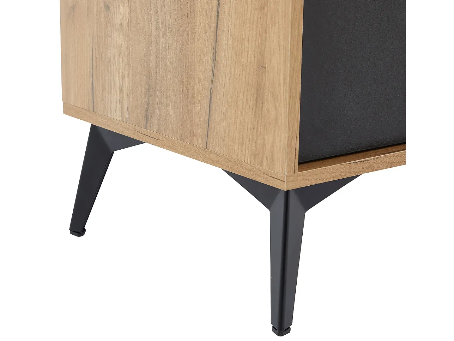 Hauss Spole Móvel de TV com 3 portas e arrumação aberta, 180x40x50 cm^ Móvel De Tv