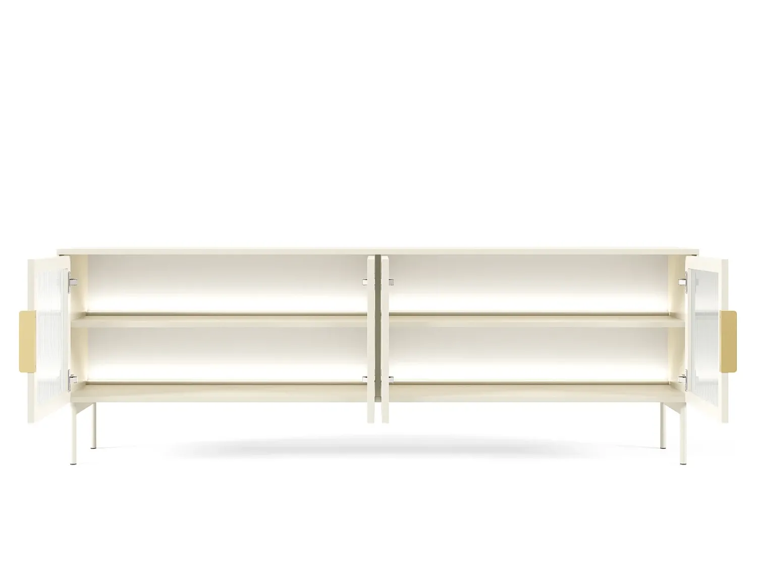 Móvel De Tv| Móvel de TV, caxemira, 181,3 x 61,6 x 39,3 cm Bege