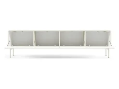 Móvel De Tv* Móvel de TV, caxemira, 195,2 x 51,2 x 39,8 cm Bege