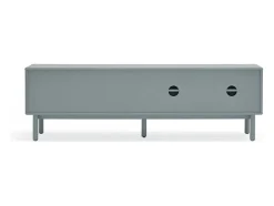Móvel De Tv|Teulat Móvel de TV cinza pérola 180x40 cm Cinzento claro