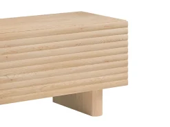 Clearance Vente-unique Móvel de TV com 2 portas 180 cm em MDF - Natural - LUDIMA Natural claro