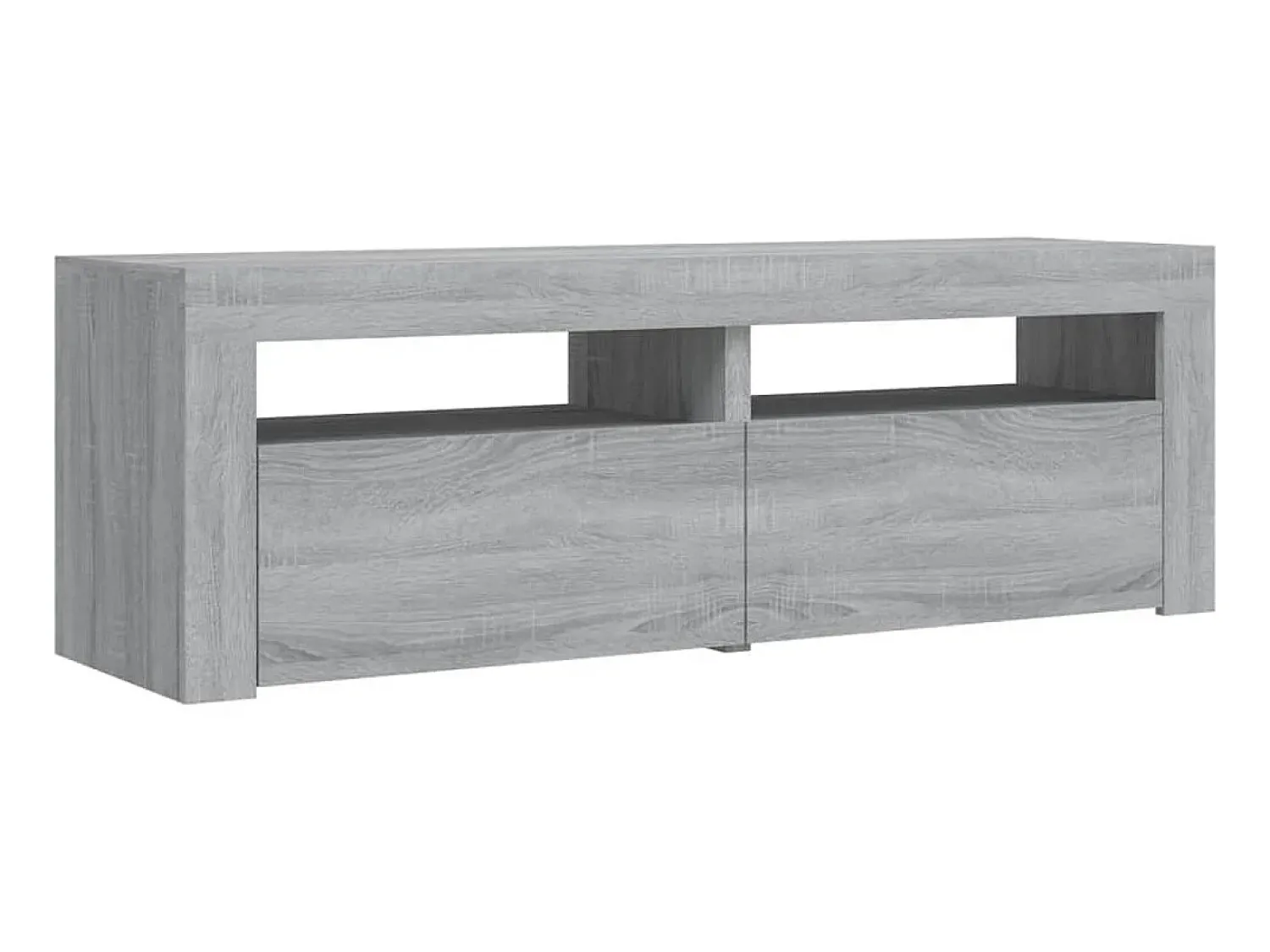 Online Móvel de TV com luzes LED 120x35x40 cm sonoma PT329470 Cinzento