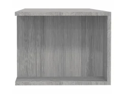 Móvel De Tv| Móvel de TV com luzes LED 135x39x30 cm sonoma PT611946 Cinzento