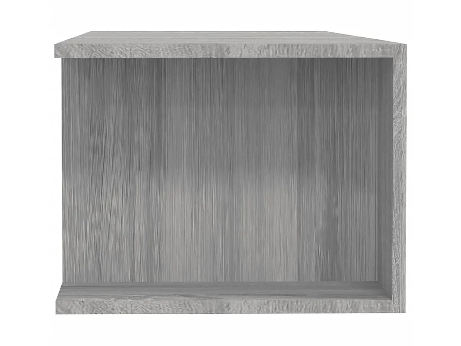 Móvel De Tv| Móvel de TV com luzes LED 135x39x30 cm sonoma PT611946 Cinzento