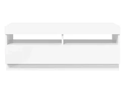 vidaxl Móvel de TV com luzes LED 100x35x40 cm brilhante^ Móvel De Tv