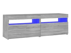 Móvel de TV com luzes LED 120x35x40 cm sonoma PT928914^ Móvel De Tv