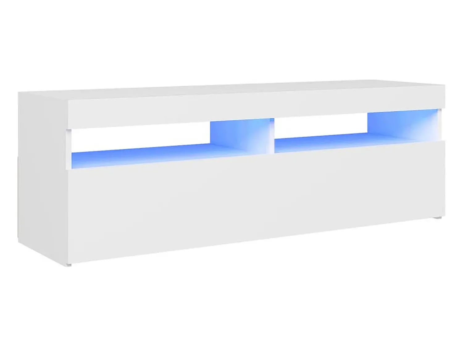 Online Móvel de TV com luzes LED 120x35x40 cm PT852408 Branco