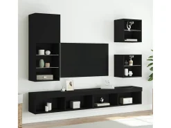 Móvel de TV com luzes LED 40,5x30x102 cm PT387934^ Móvel De Tv