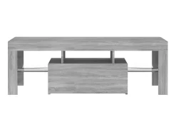 Móvel de TV com luzes LED 120x35x40 cm sonoma PT181090^ Móvel De Tv