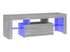 Móvel de TV com luzes LED 120x35x40 cm sonoma PT181090^ Móvel De Tv