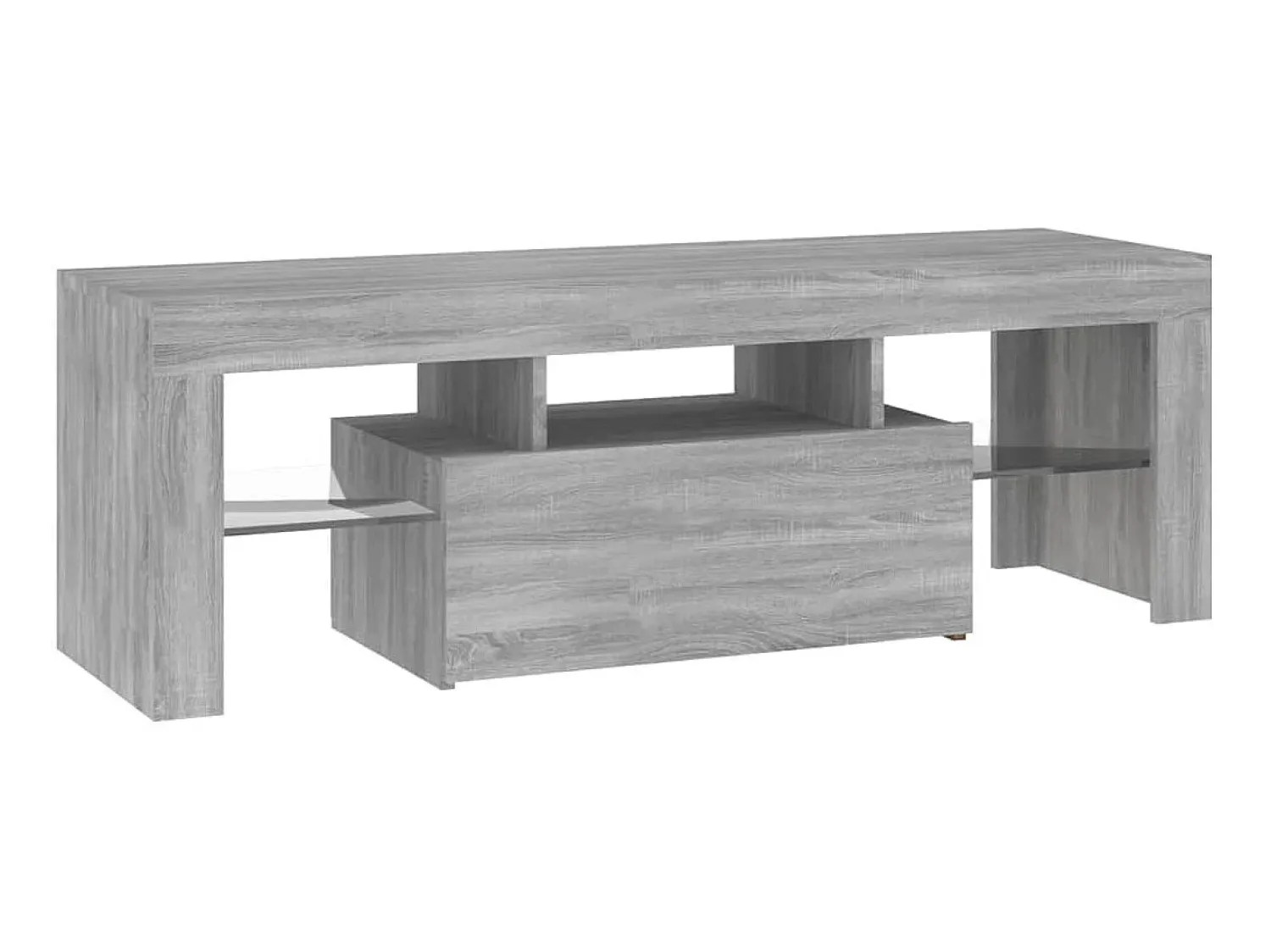 Móvel de TV com luzes LED 120x35x40 cm sonoma PT181090^ Móvel De Tv