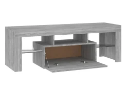 Móvel de TV com luzes LED 120x35x40 cm sonoma PT181090^ Móvel De Tv