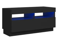Móvel de TV com luzes LED 80x35x40 cm PT282492^ Móvel De Tv