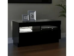 Móvel de TV com luzes LED 80x35x40 cm PT282492^ Móvel De Tv