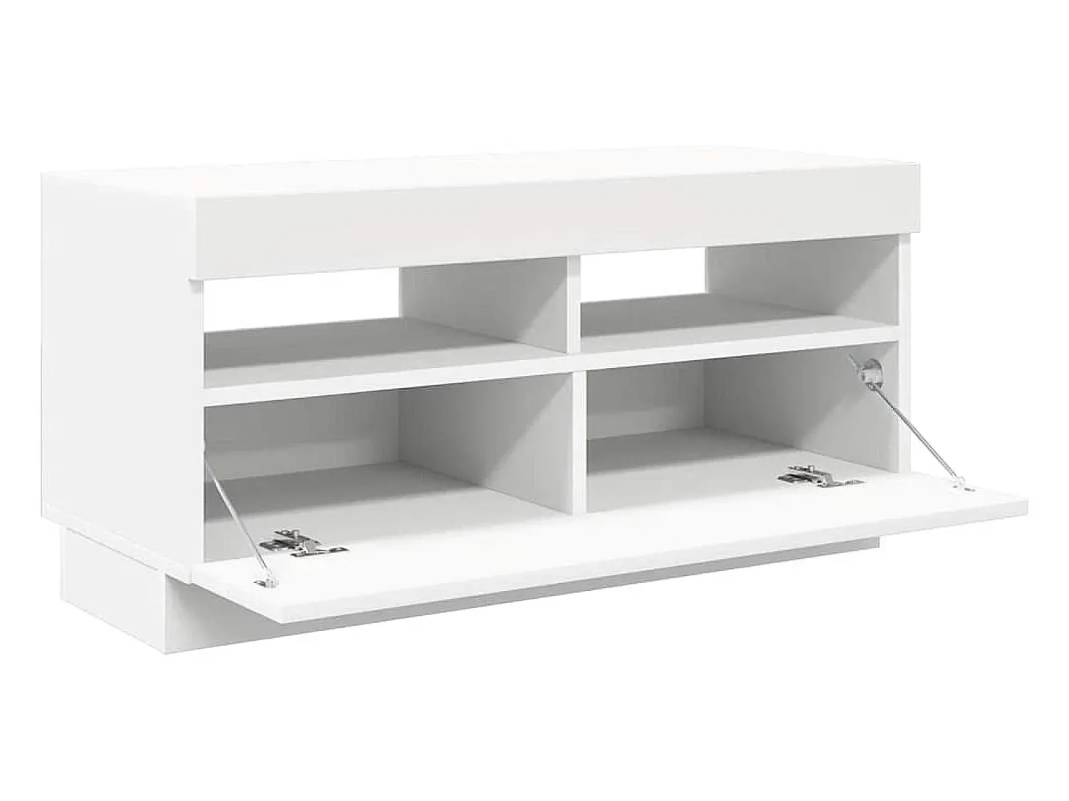 vidaxl Móvel de TV com luzes LED 80x35x40 cm^ Móvel De Tv