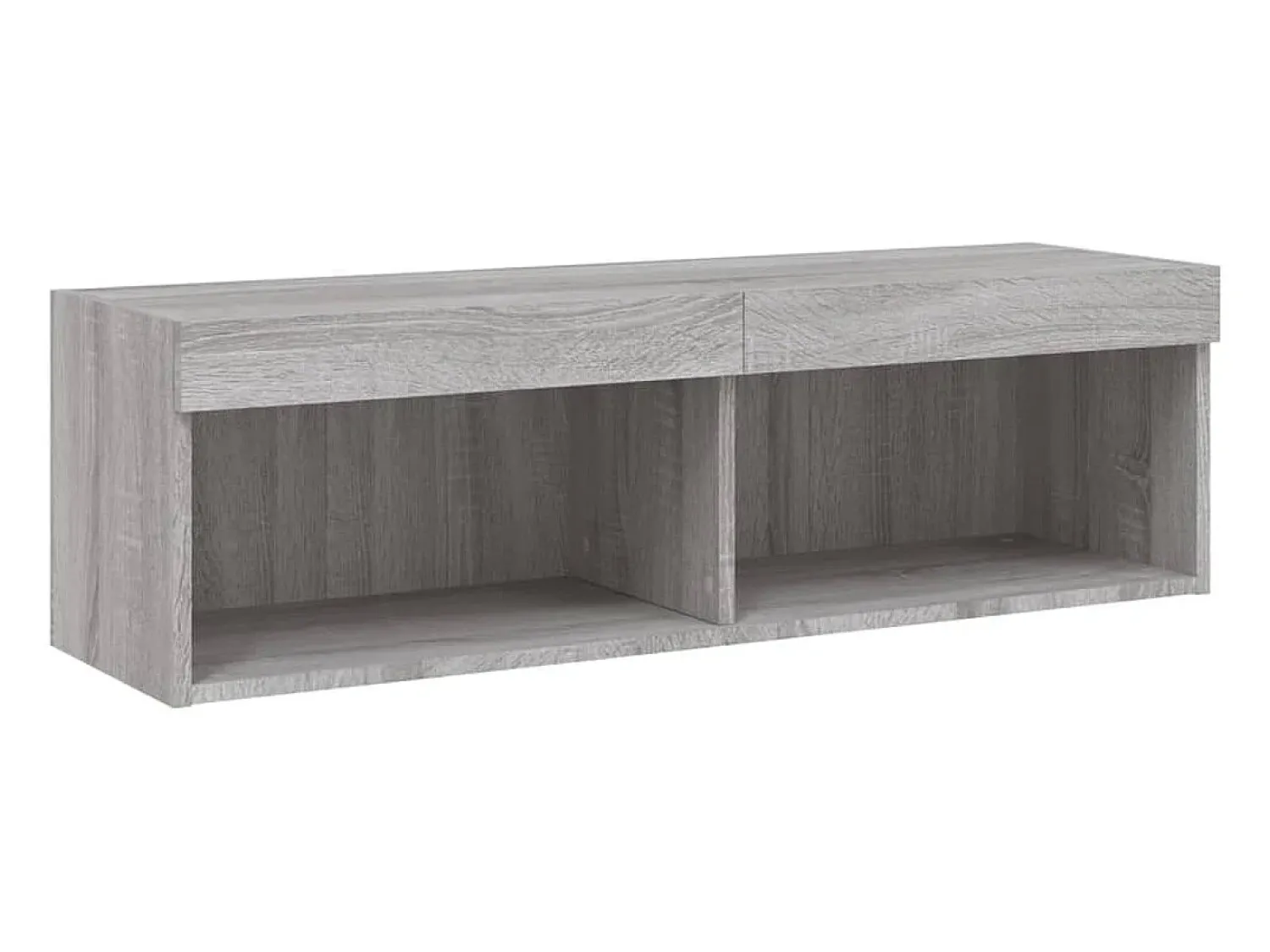 vidaxl Móvel de TV com luzes LED 100x30x30 cm sonoma^ Móvel De Tv