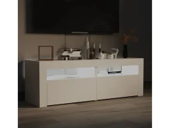 Móvel de TV com luzes LED 120x35x40 cm PT398282^ Móvel De Tv