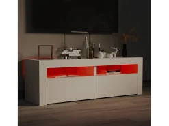 Móvel de TV com luzes LED 120x35x40 cm PT398282^ Móvel De Tv
