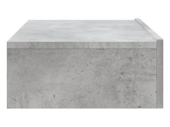 Móvel De Tv|vidaxl Móvel de TV com luzes LED 60x35x15,5 cm cinzento cimento Multicor