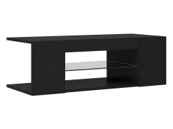 Móvel de TV com luzes LED 90x39x30 cm PT428693^ Móvel De Tv