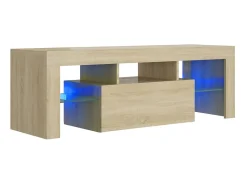 Online Móvel de TV com luzes LED 120x35x40 cm carvalho sonoma PT575758 Castanho
