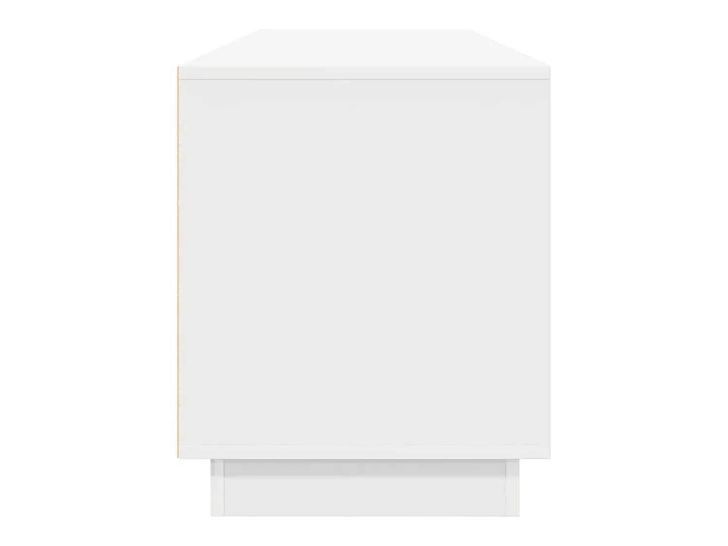 Móvel De Tv*vidaxl Móvel de TV com luzes LED 193,5x41x50 cm Branco