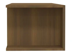 Móvel De Tv* Móvel de TV com luzes LED 135x39x30 cm cor carvalho PT309428 Castanho