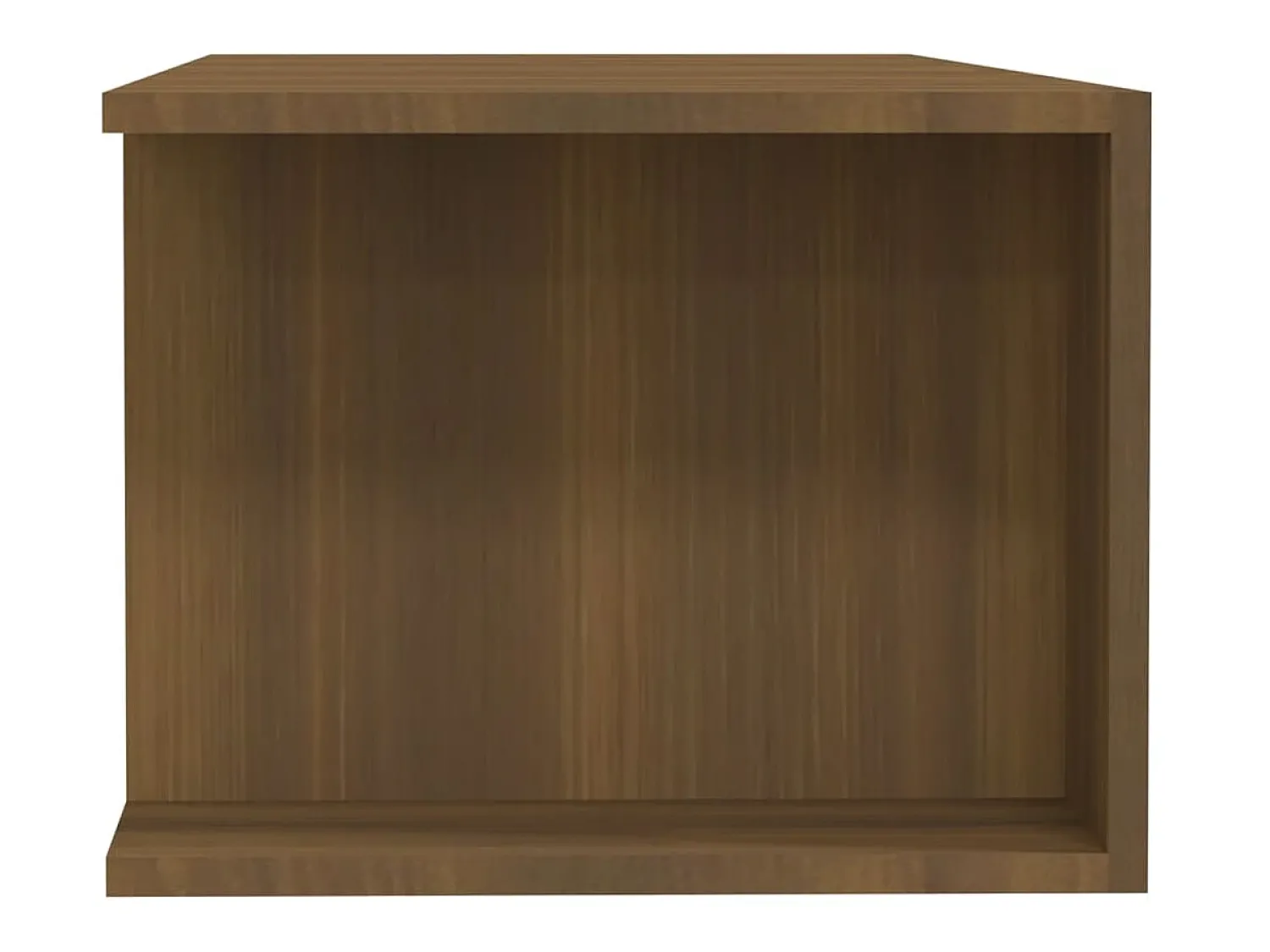 Móvel De Tv* Móvel de TV com luzes LED 135x39x30 cm cor carvalho PT309428 Castanho